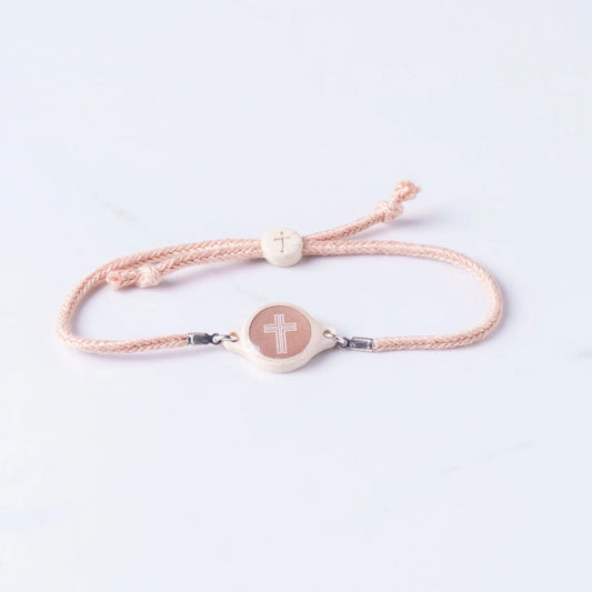 Tap to Pray Drawstring Bracelet