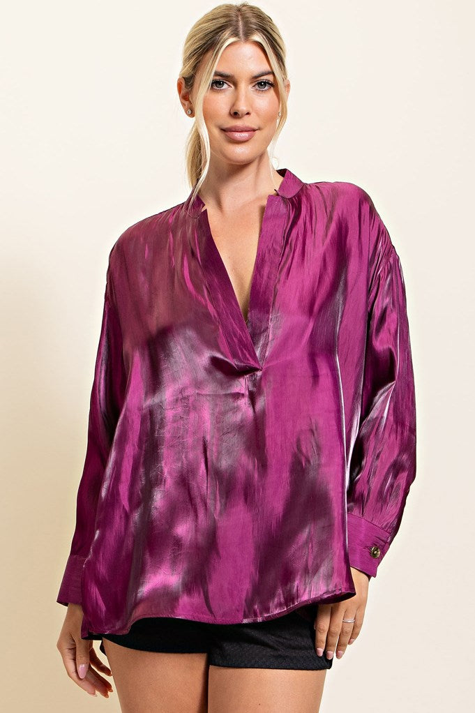 Take the Plunge Blouse