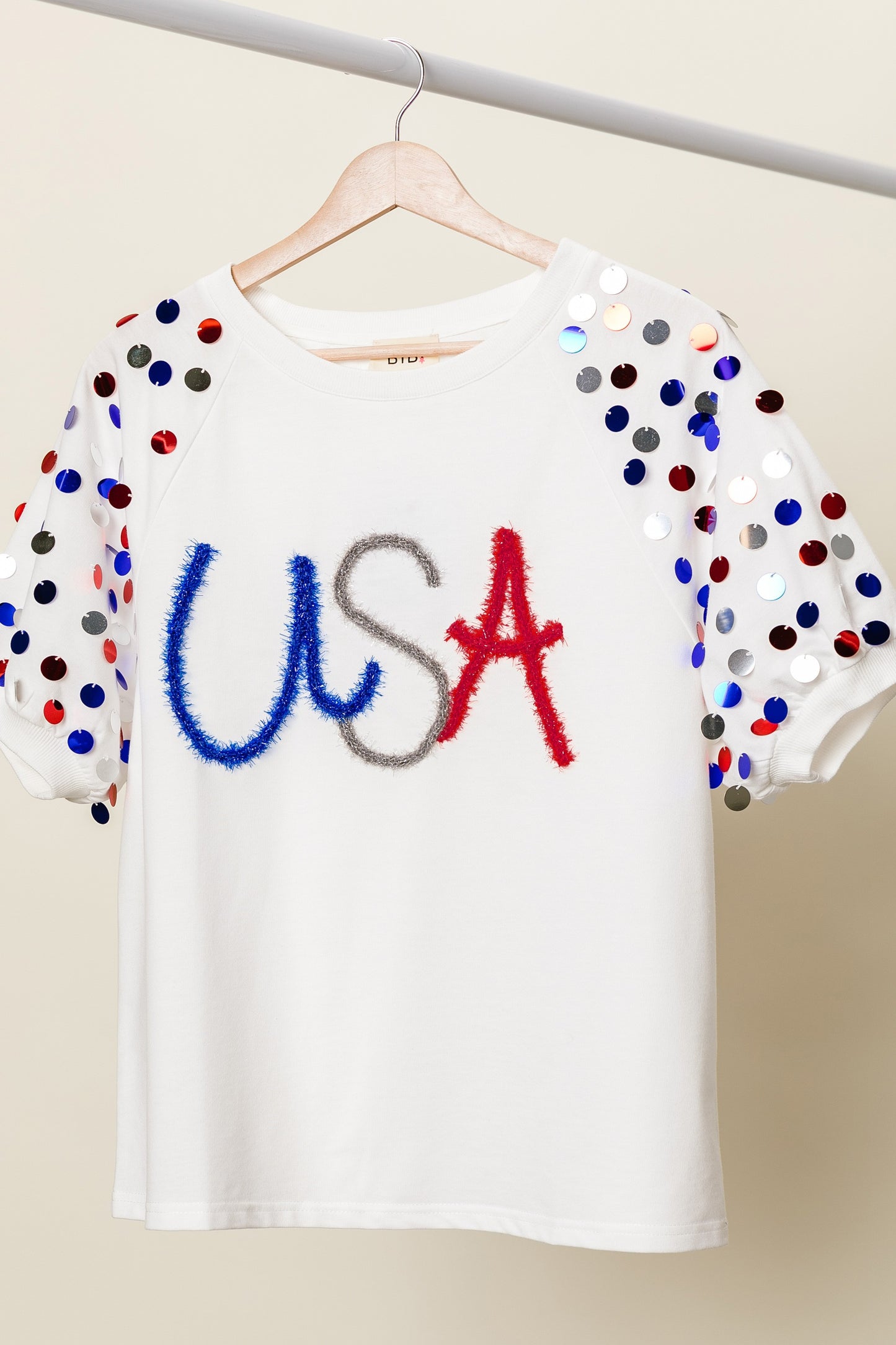 USA Speckles Top