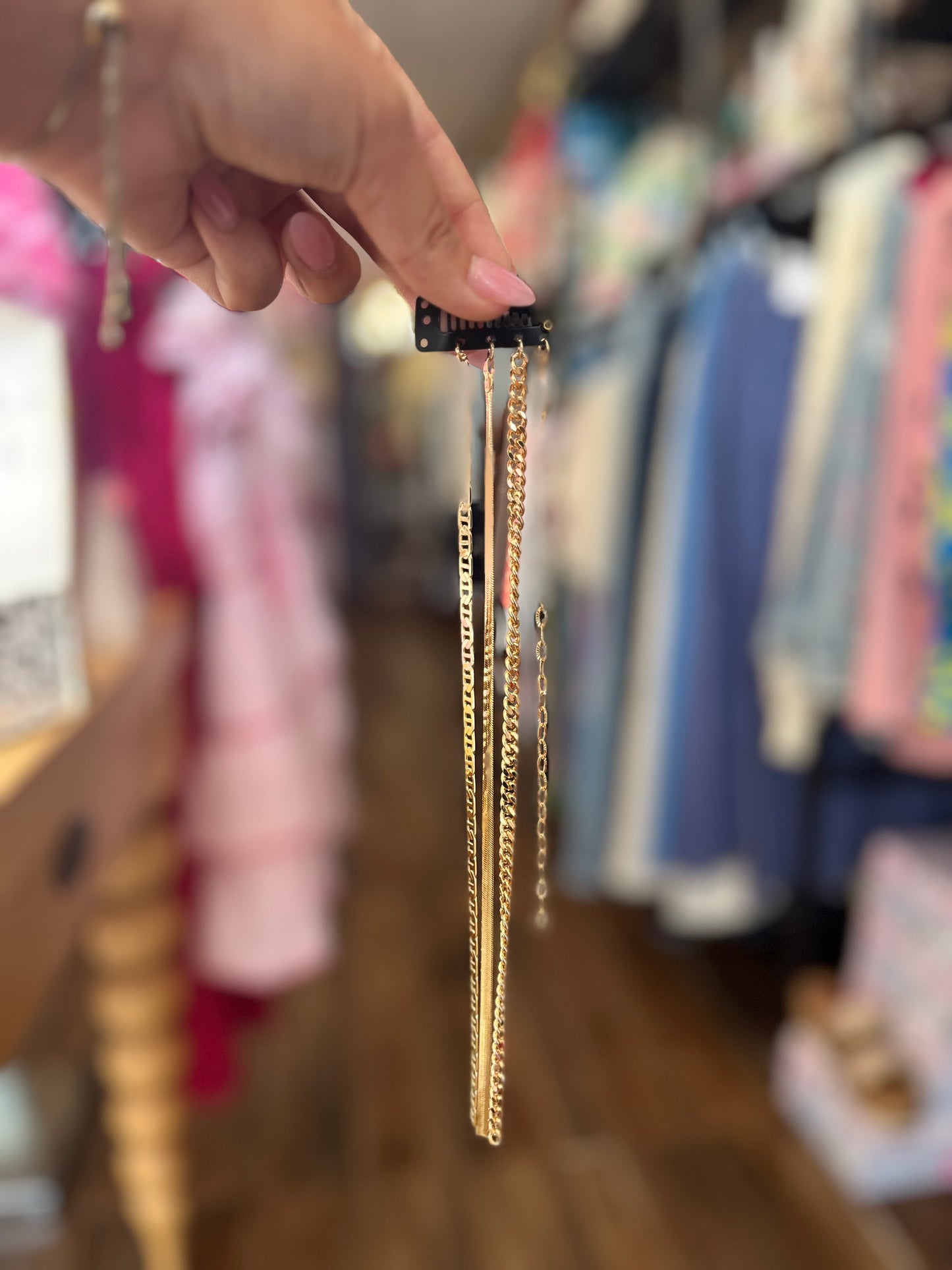Erimish Gem Hair Chain
