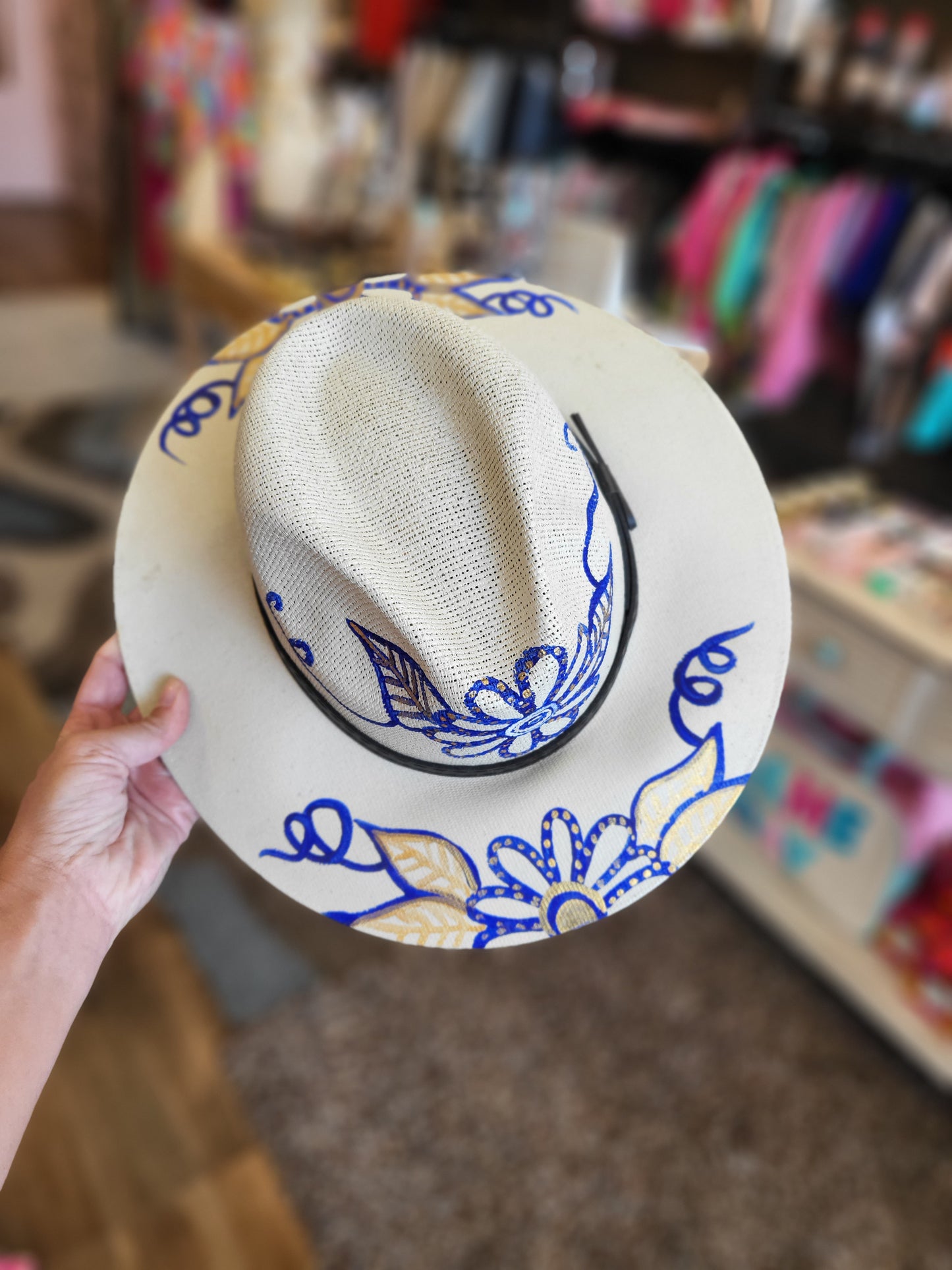 Hand Painted Hats