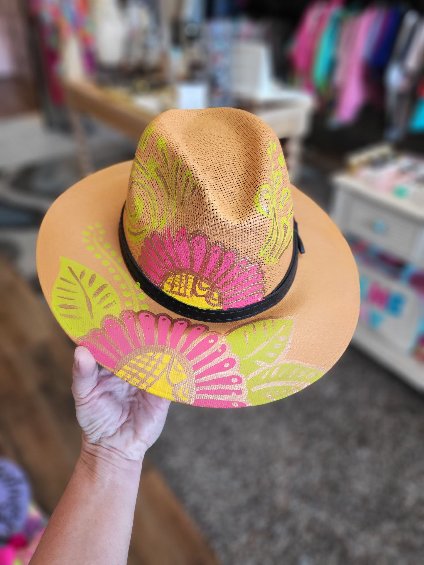 Hand Painted Hats