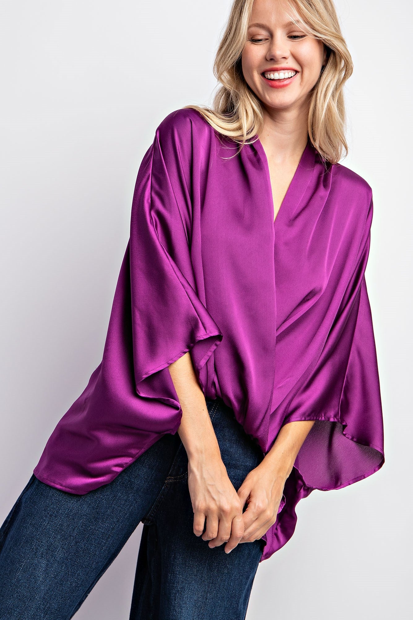 Kimono Sleeve Blouse
