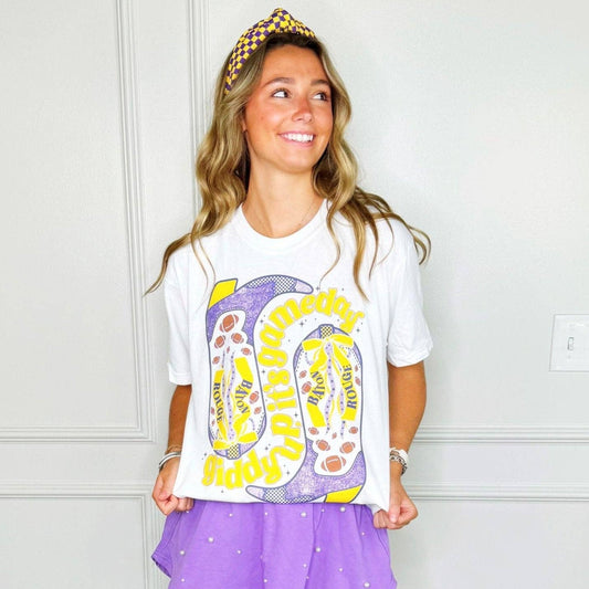 Baton Rouge Boots Tee