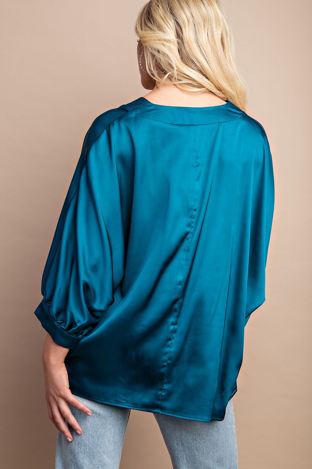 Satin Goddess Blouse