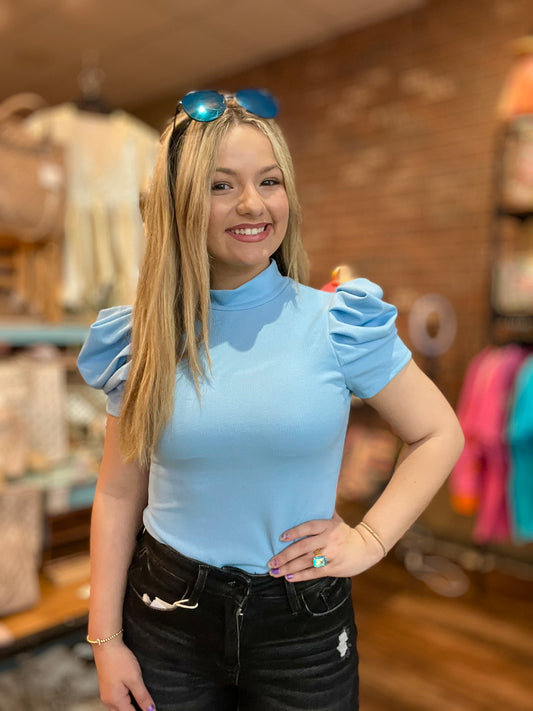 Puff Sleeve Bodysuit