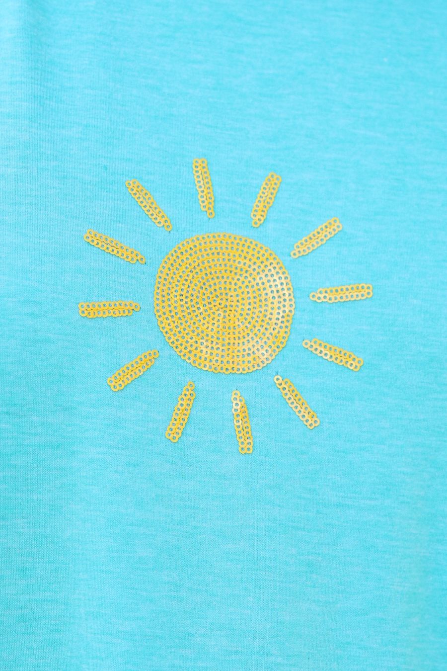Seaside Sequin Patch Top