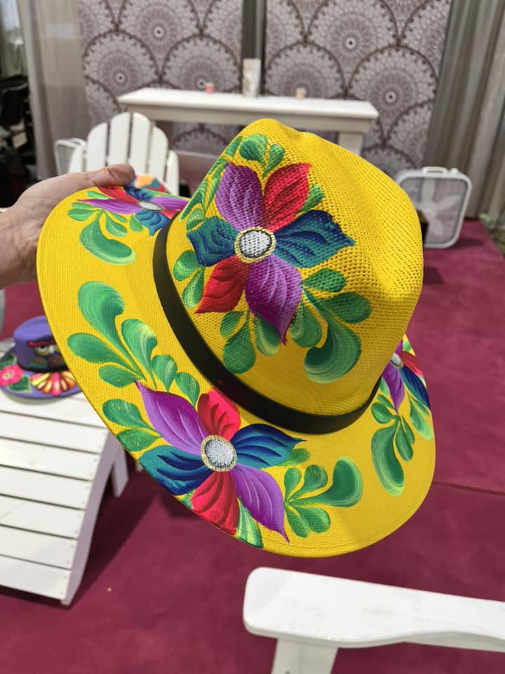 Hand Painted Hats