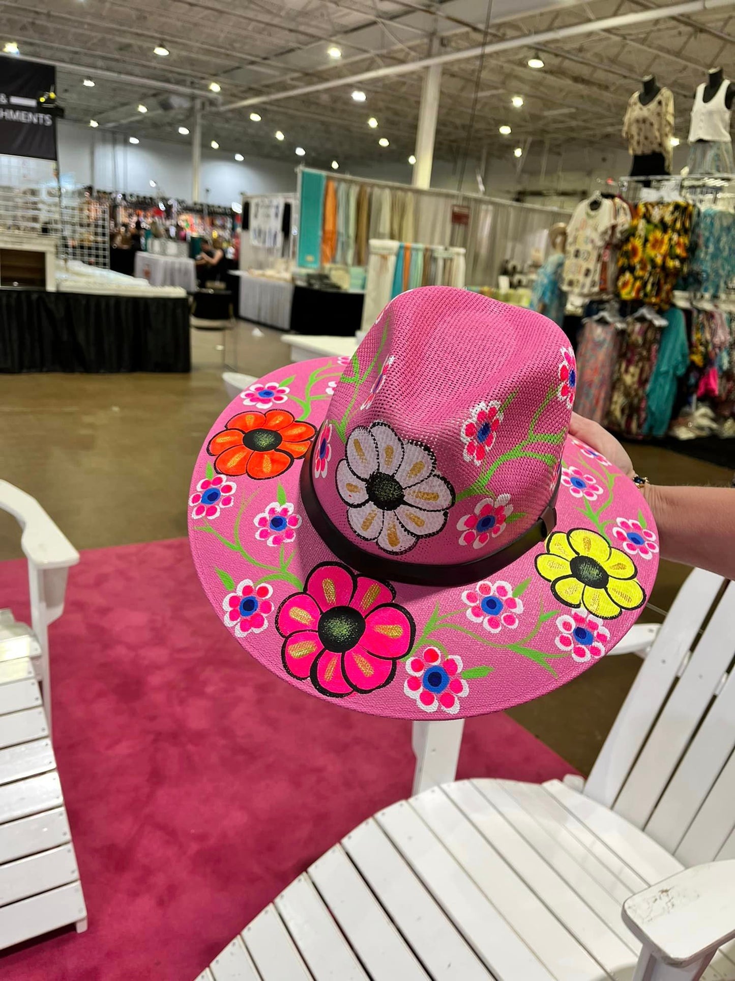Hand Painted Hats