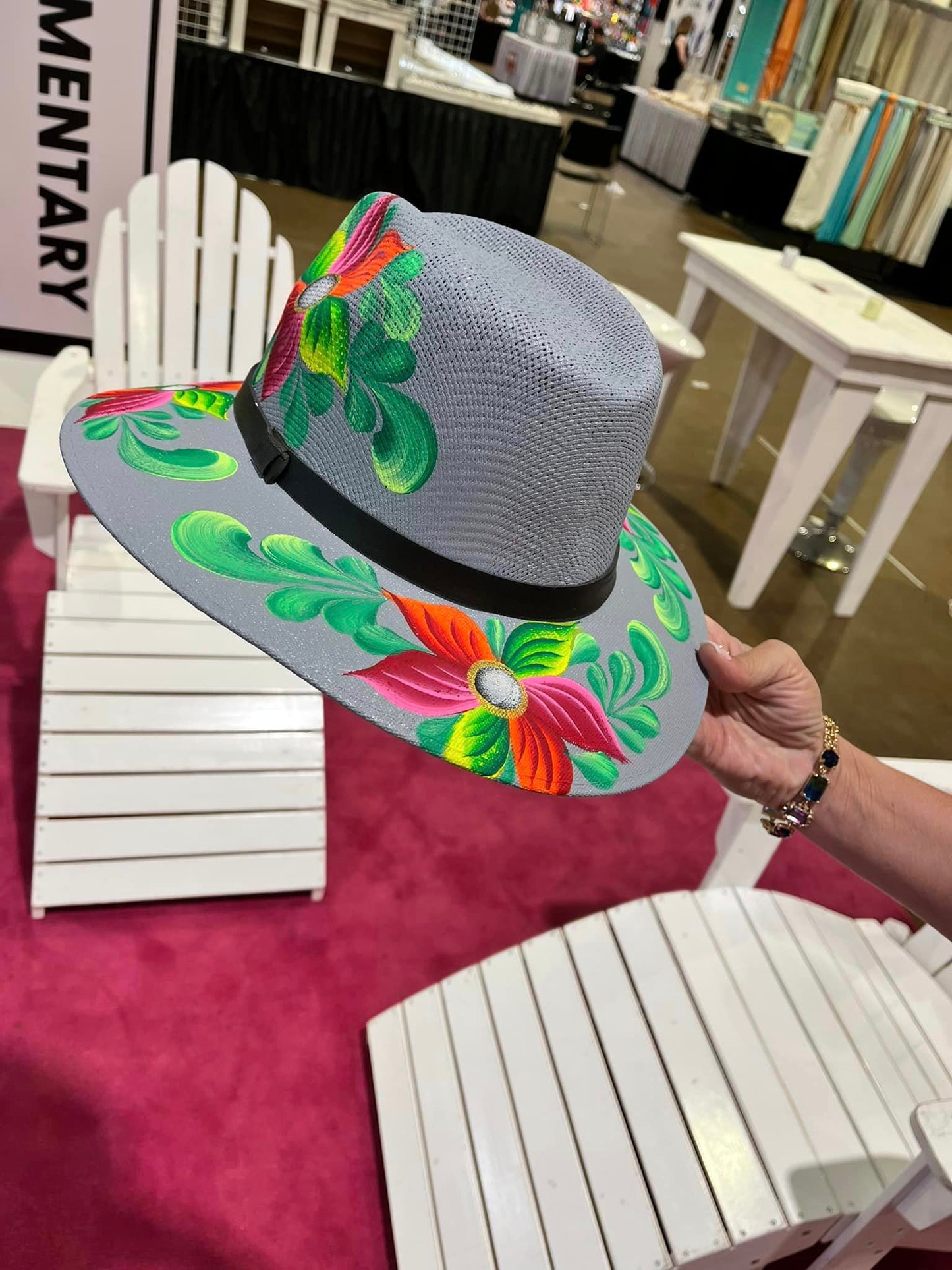 Hand Painted Hats