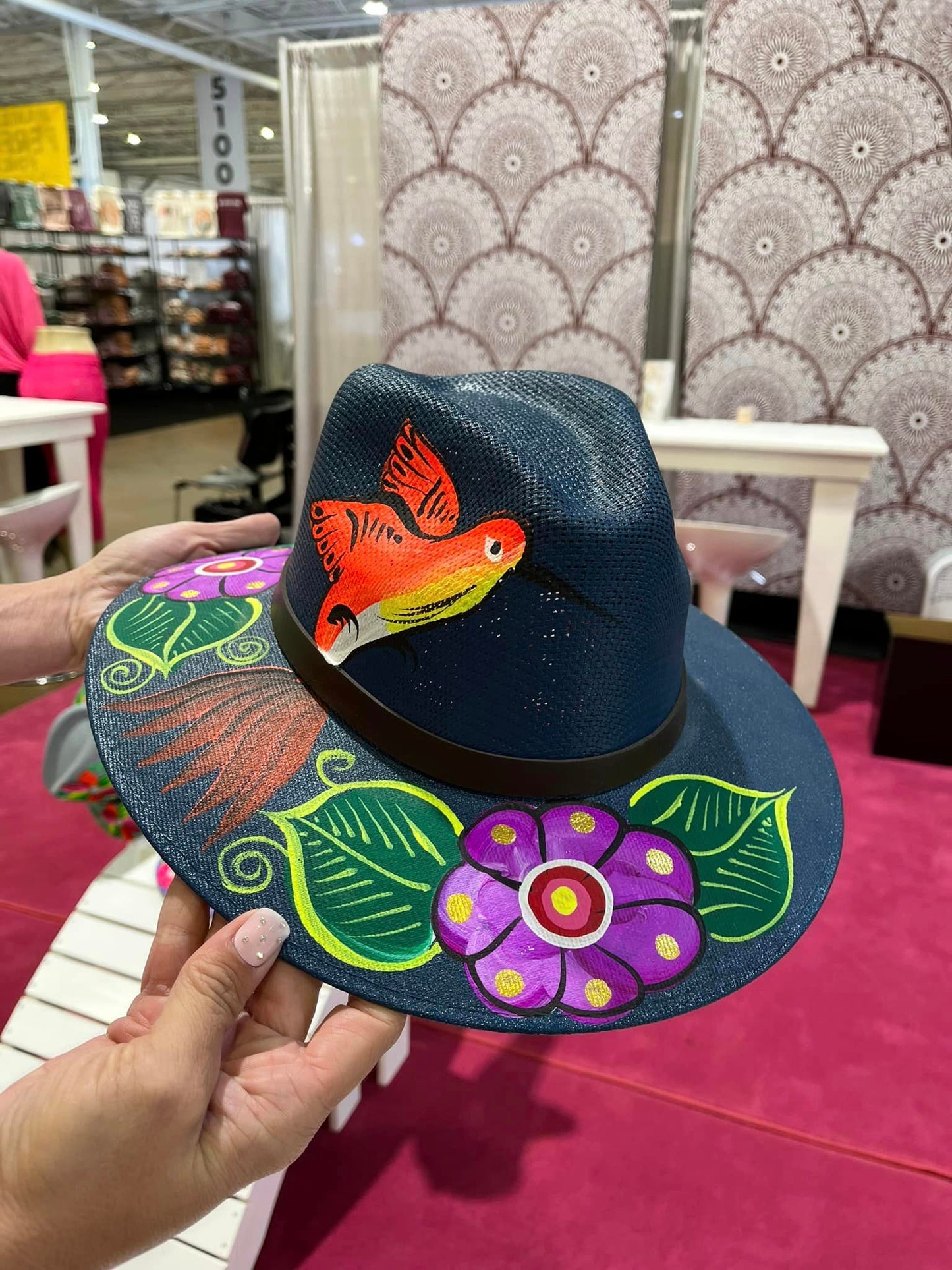 Hand Painted Hats