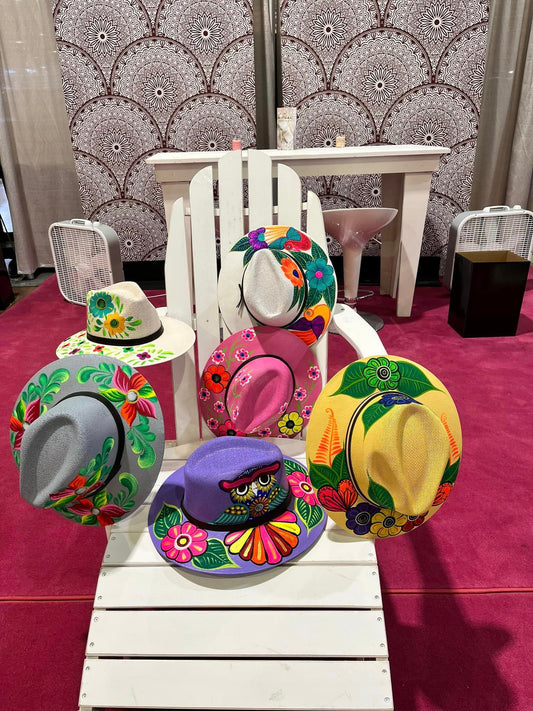 Hand Painted Hats