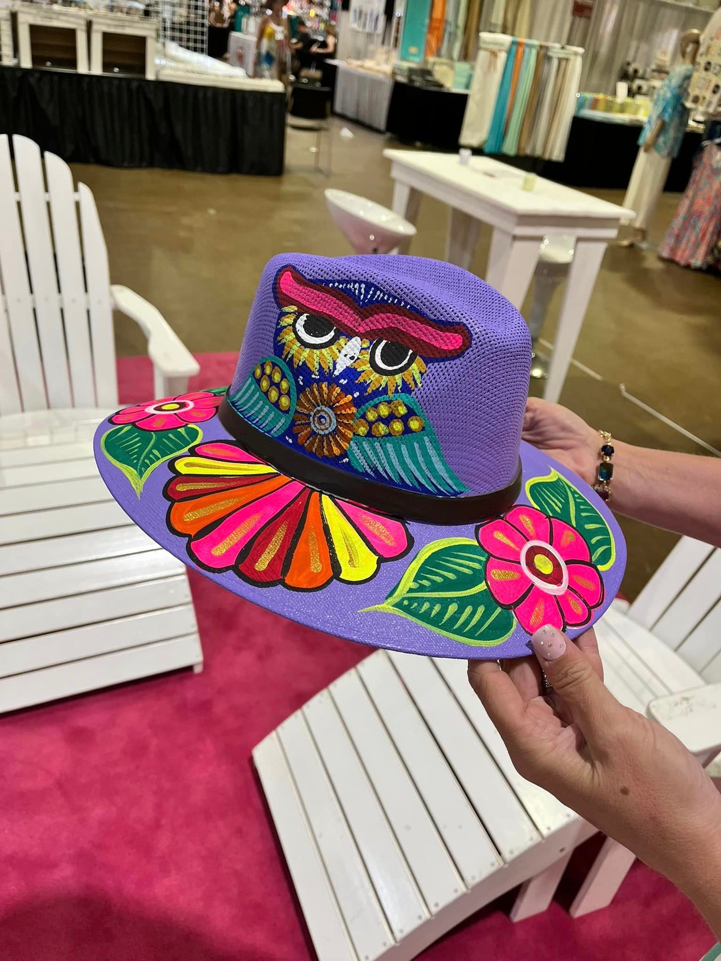 Hand Painted Hats