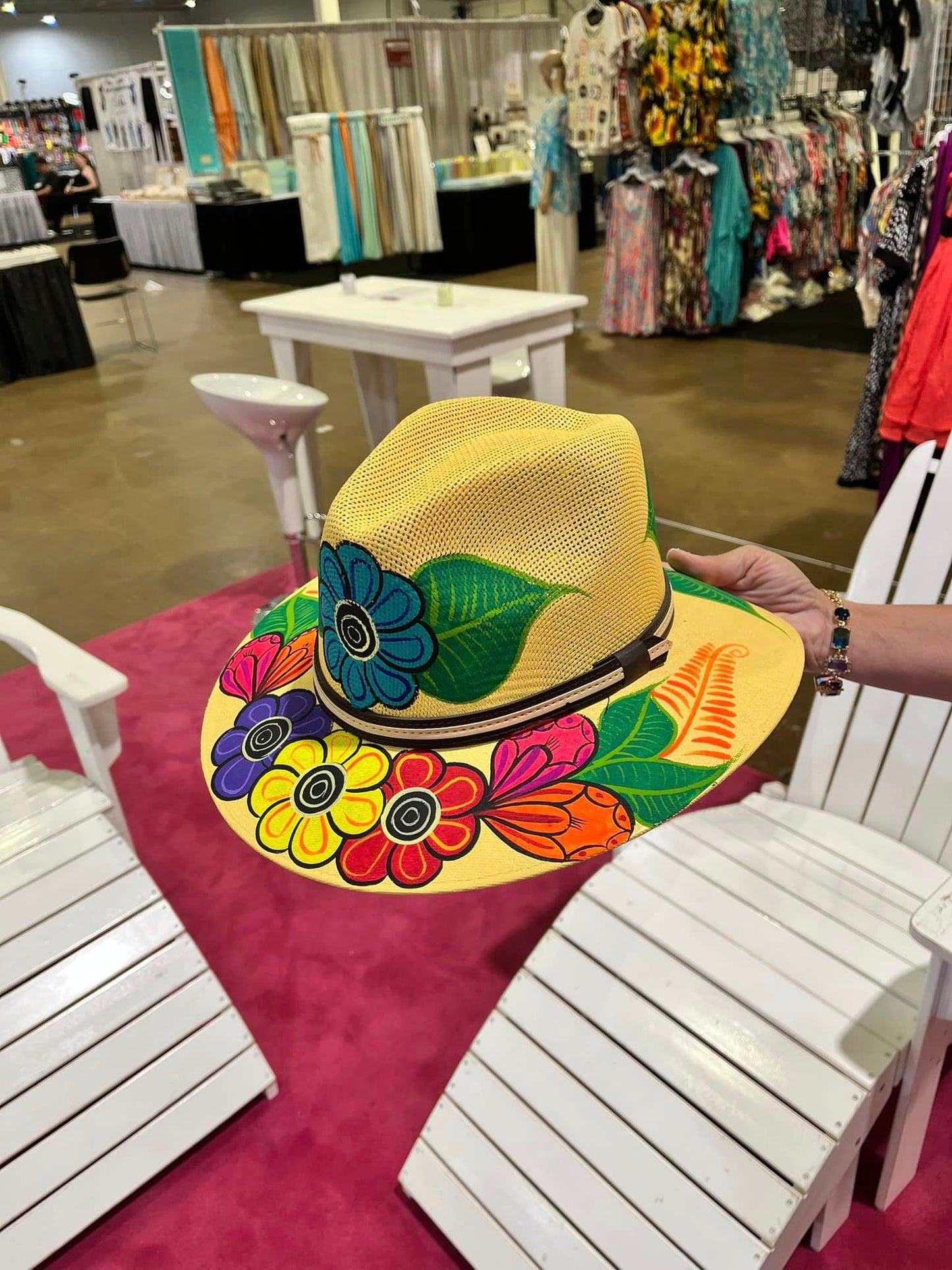 Hand Painted Hats