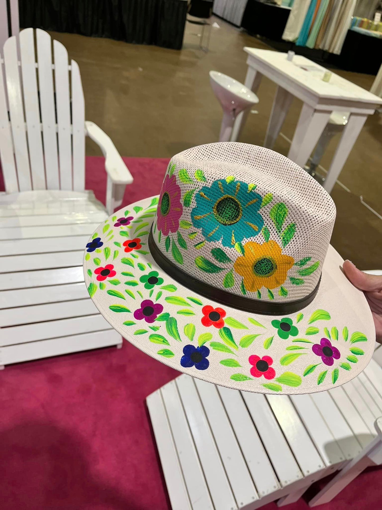 Hand Painted Hats