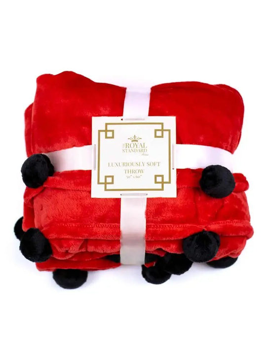 Super Soft Pom Throw