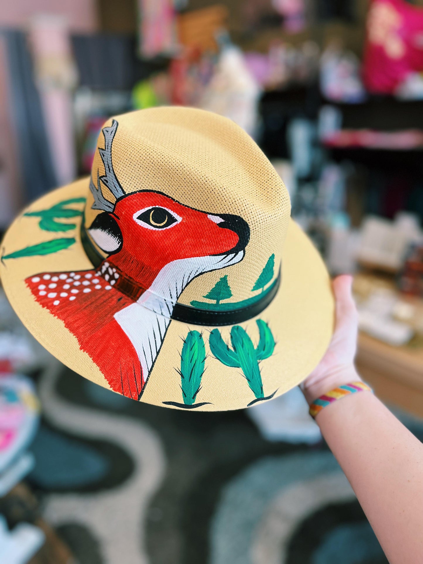 Hand Painted Hats