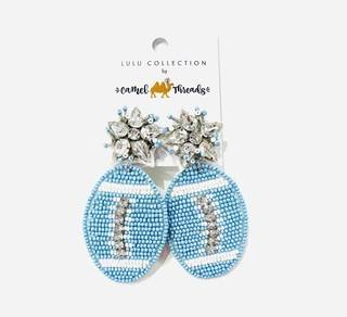 Camel Threads Statement Earrings