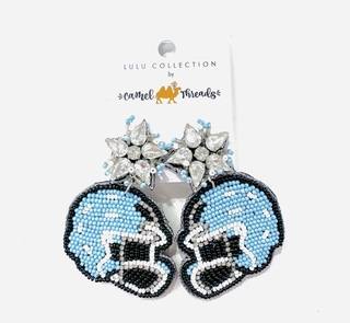 Camel Threads Statement Earrings