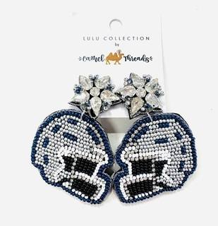 Camel Threads Statement Earrings