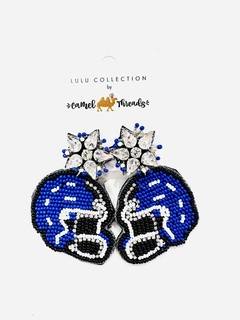 Camel Threads Statement Earrings
