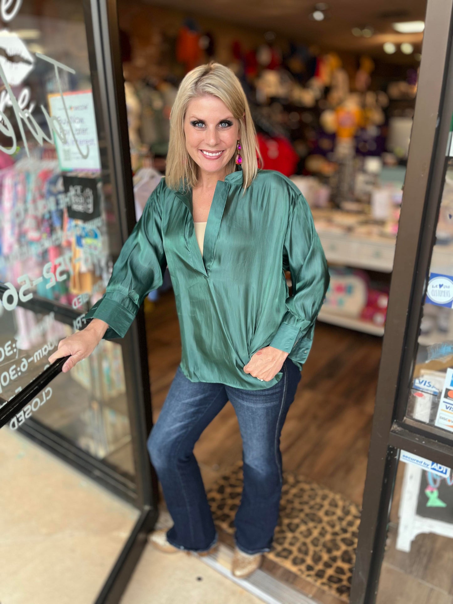 Take the Plunge Blouse