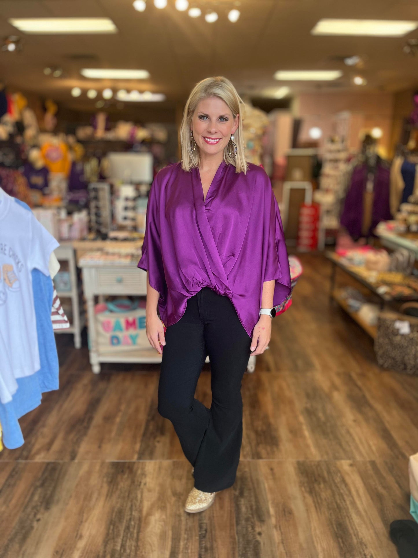 Kimono Sleeve Blouse