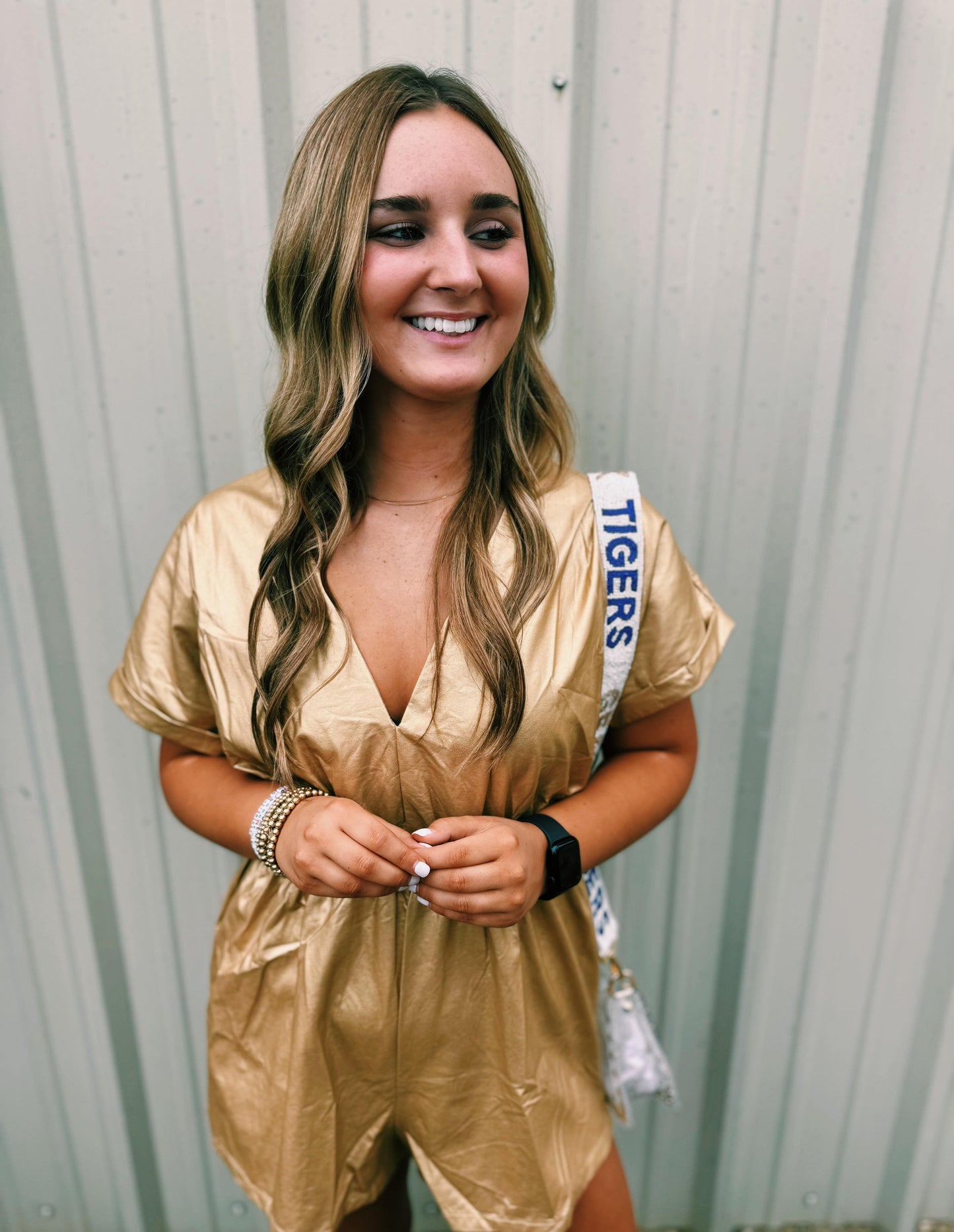 Golden Girl Romper