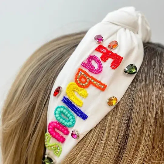 Birthday Beaded Headbands