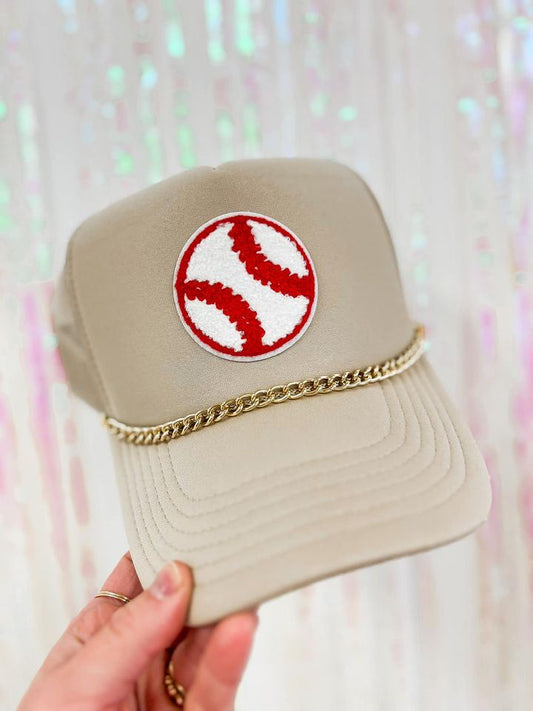 Baseball Trucker Cap with/without Chain