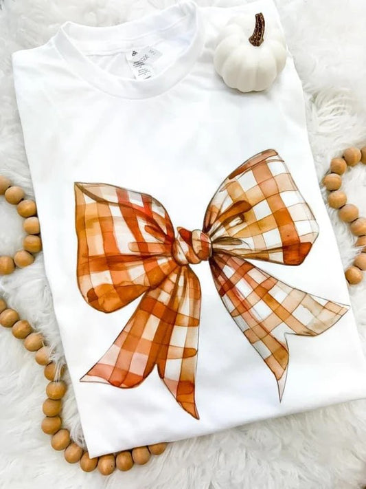 Pumpkin & Bows Tees