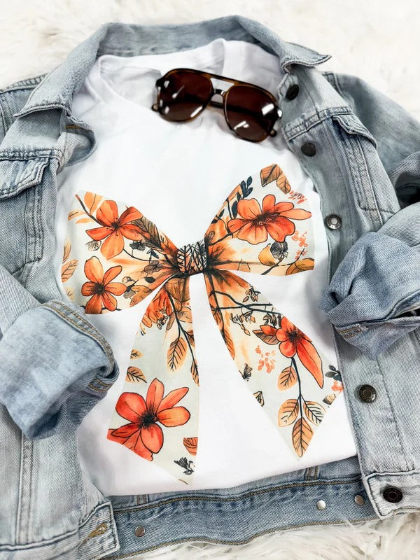 Pumpkin & Bows Tees