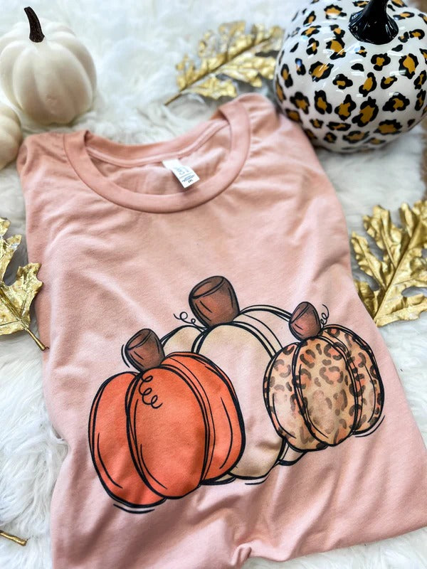 Pumpkin & Bows Tees
