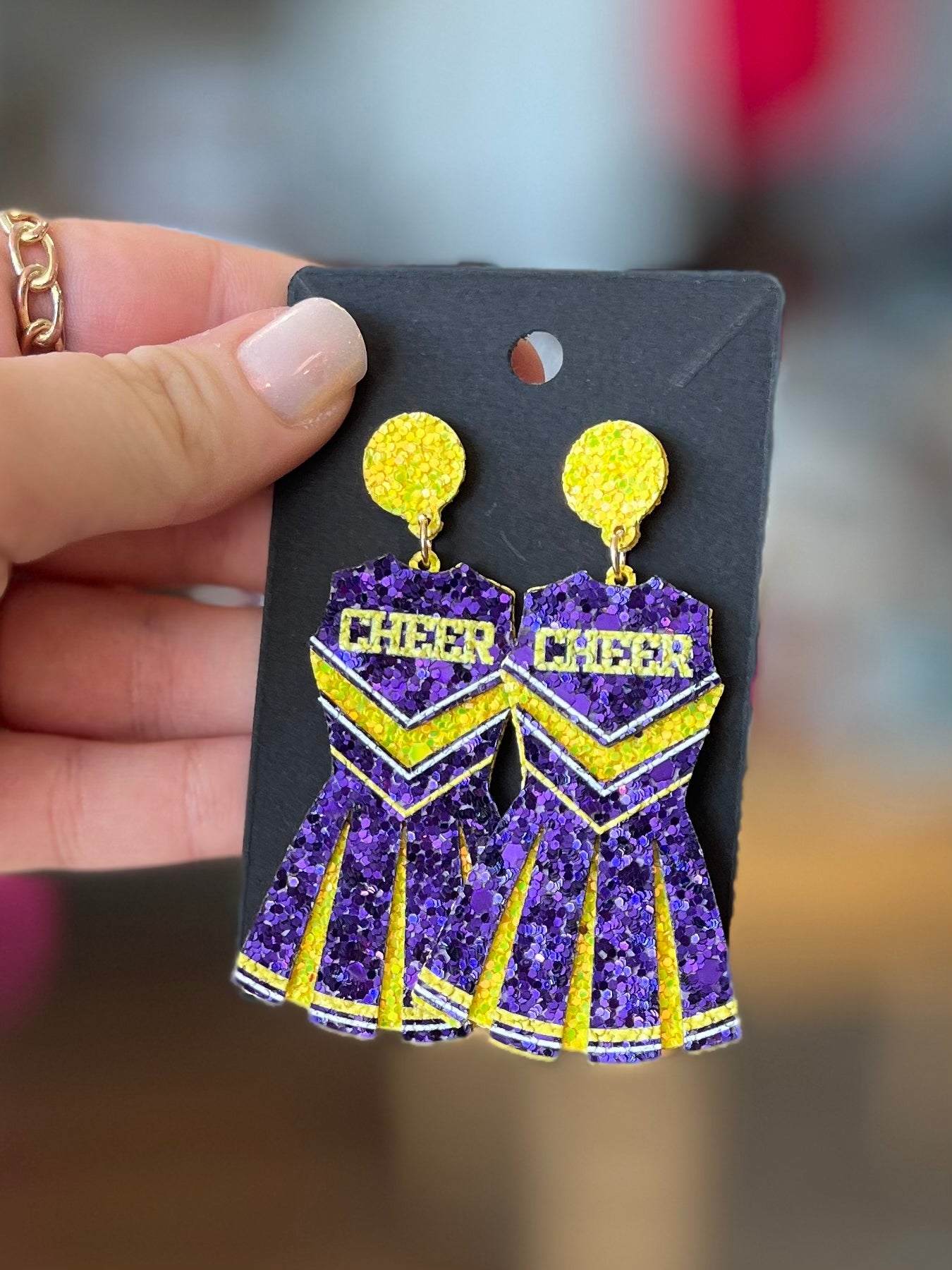 Cheer Game Day Earrings