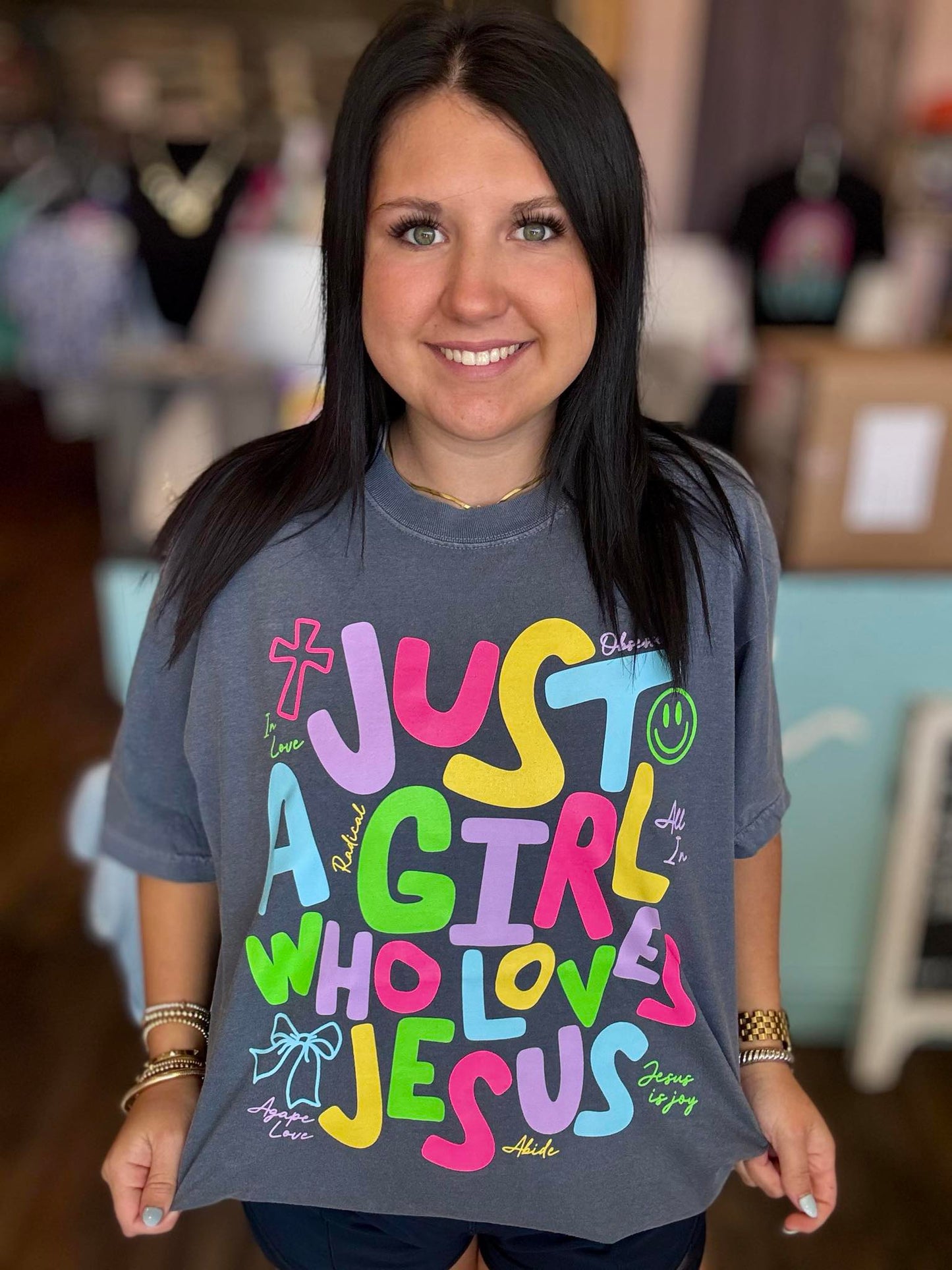 Just a Girl who Loves Jesus Tee