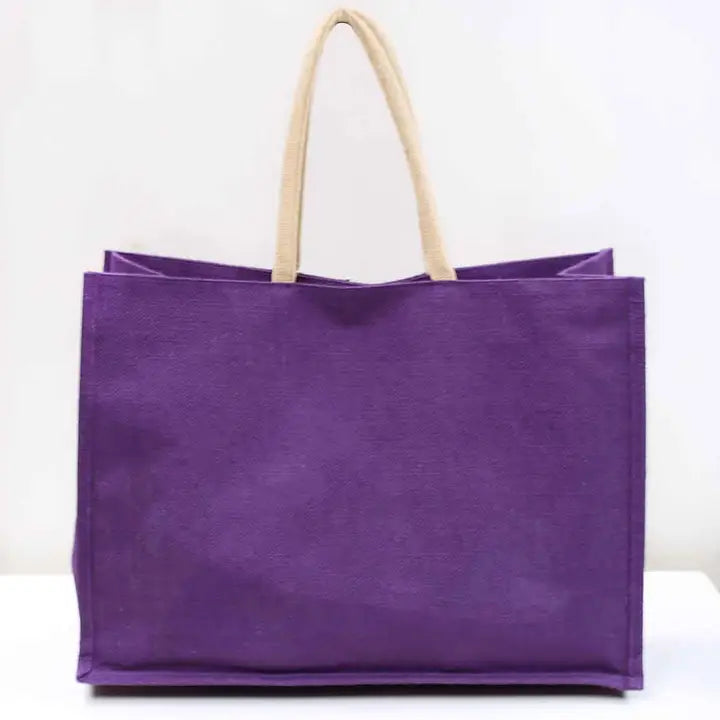 Jute Pocket Tote