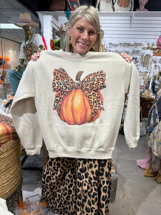 Sparkle Pumpkin Sweatshirt