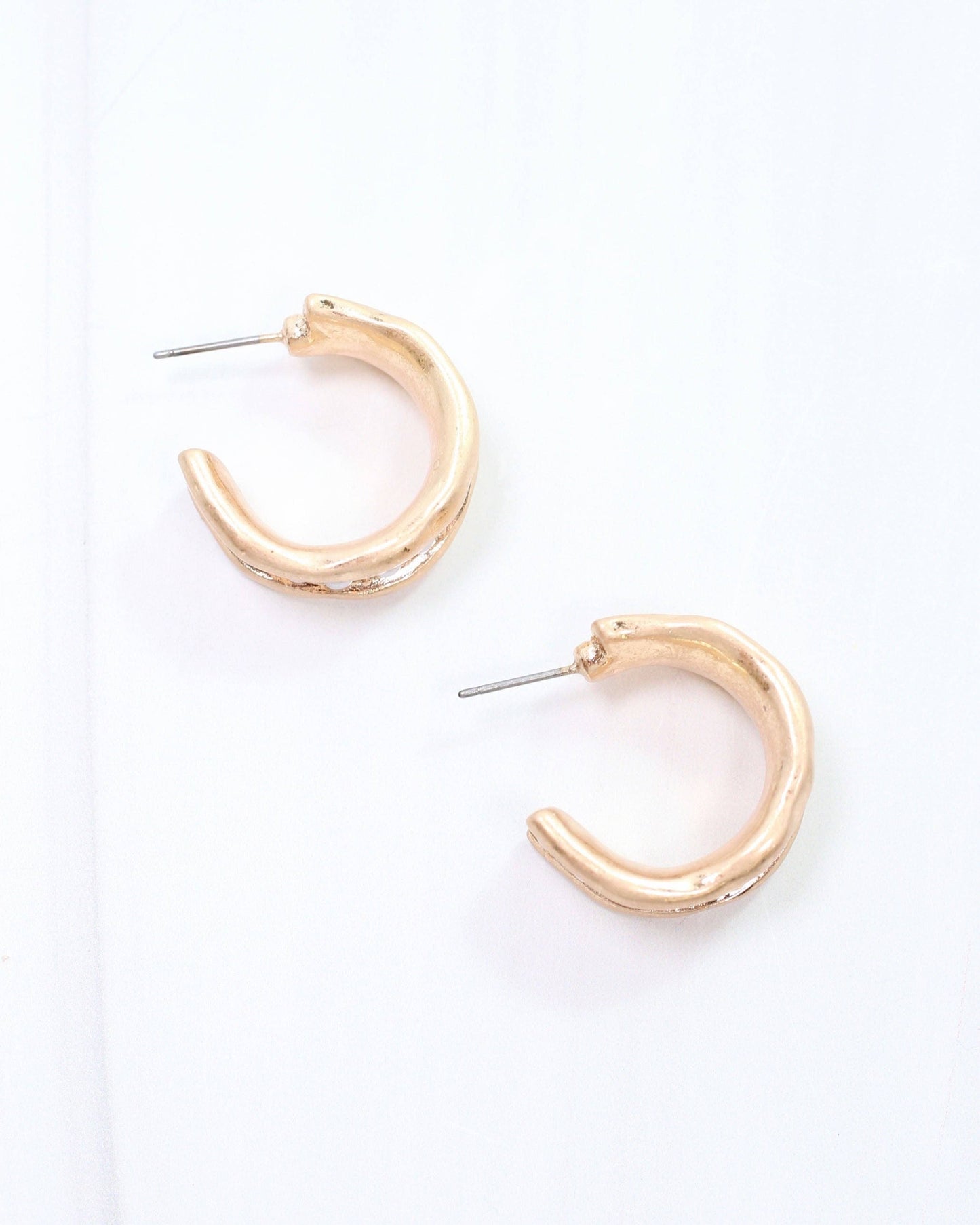 Katarina Hoop Earring Pearl