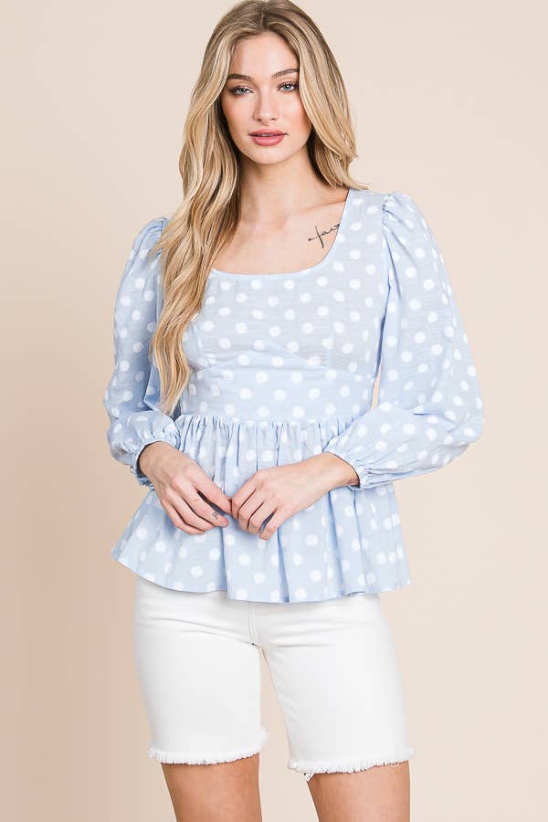 Pretty in Polka Dot Print