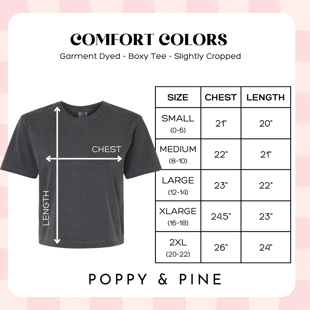 Grading in Progress Crop Tee