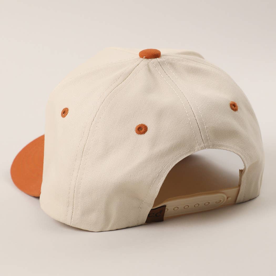 GAME DAY 3D Letter Embroidered Two-Tone Trucker Hat