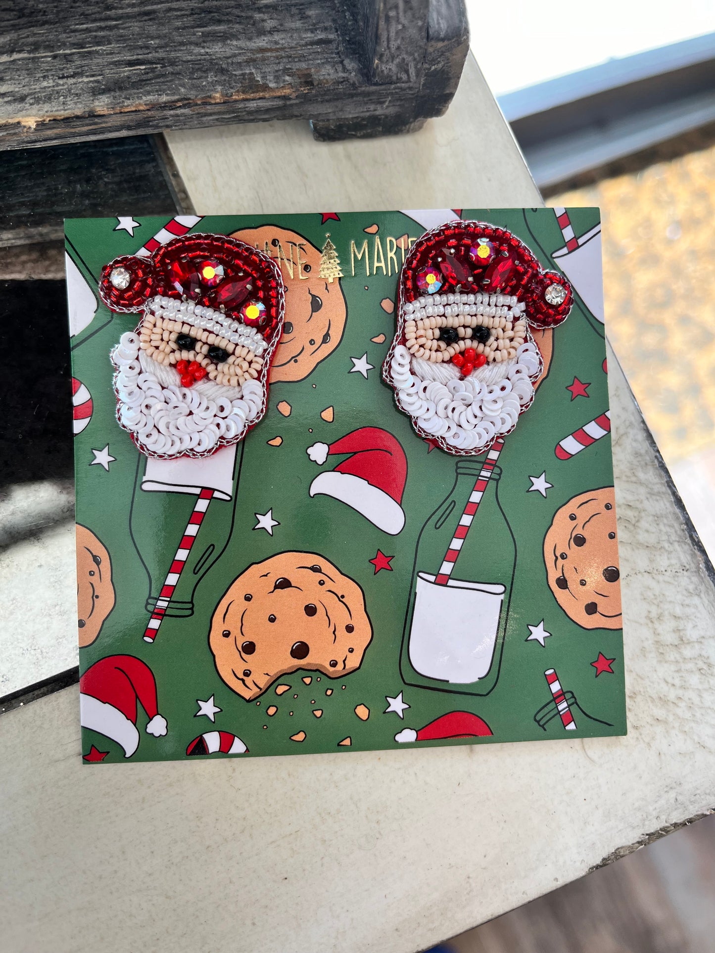 JM Christmas Earrings