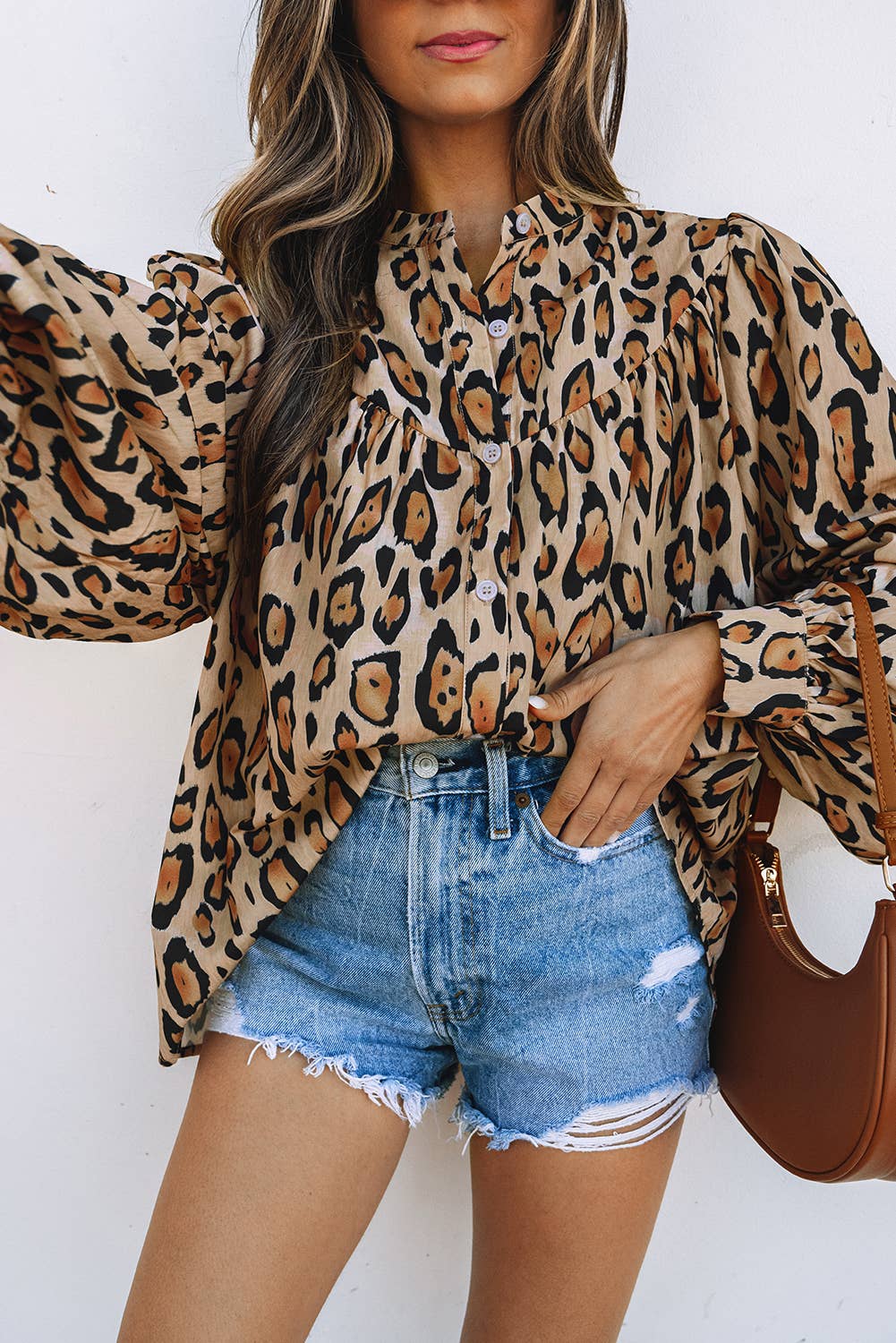 Wild About Leopard Blouse