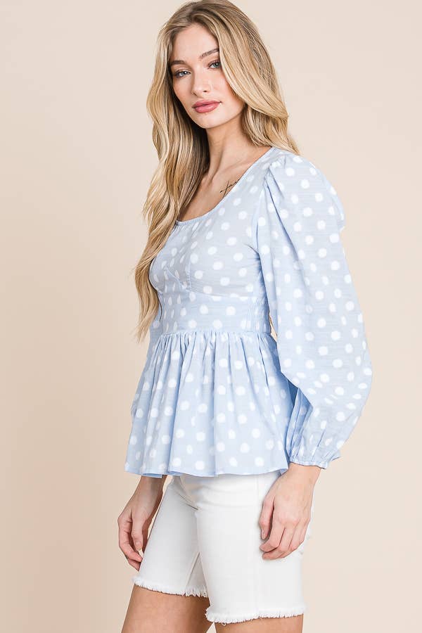 Pretty in Polka Dot Print