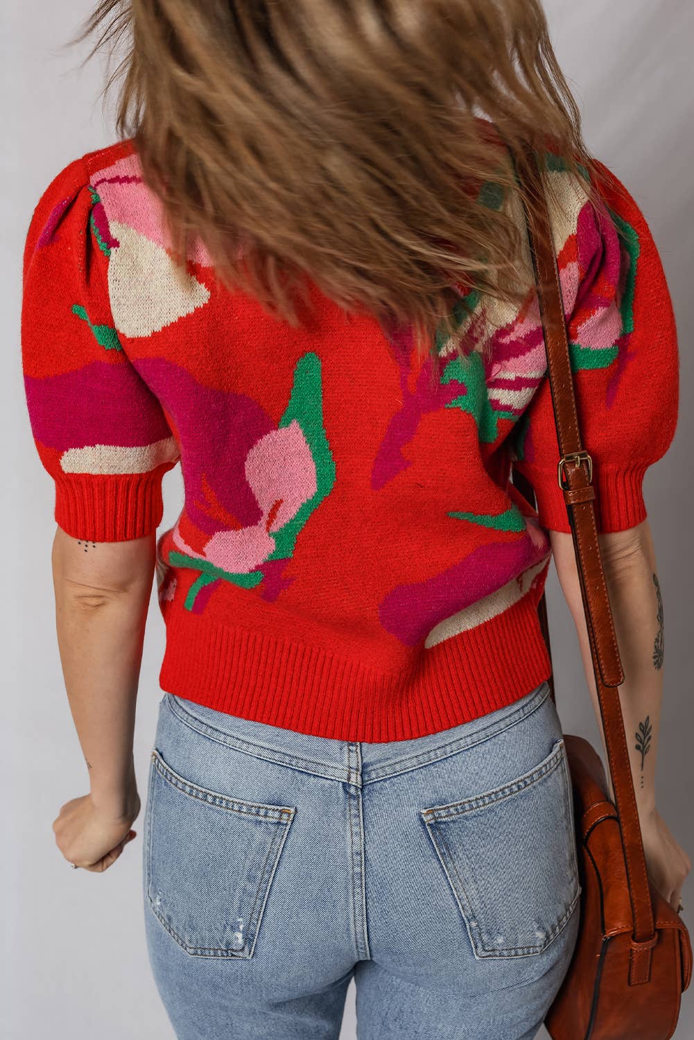 Christmas Flower Sweater