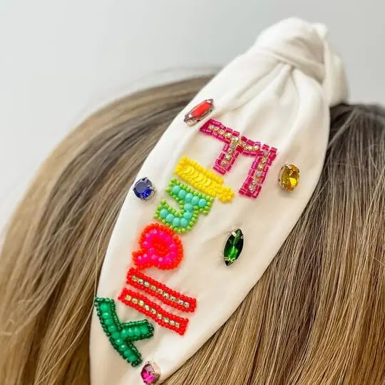 Birthday Beaded Headbands