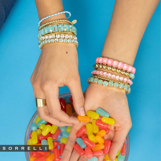 Mini Crystal Mini Zola Stretch Bracelet