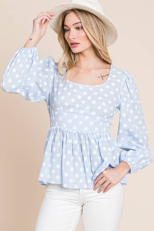 Pretty in Polka Dot Print
