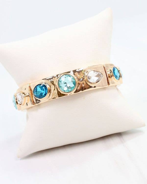 The Egyptian Stretch Bracelet Turquoise