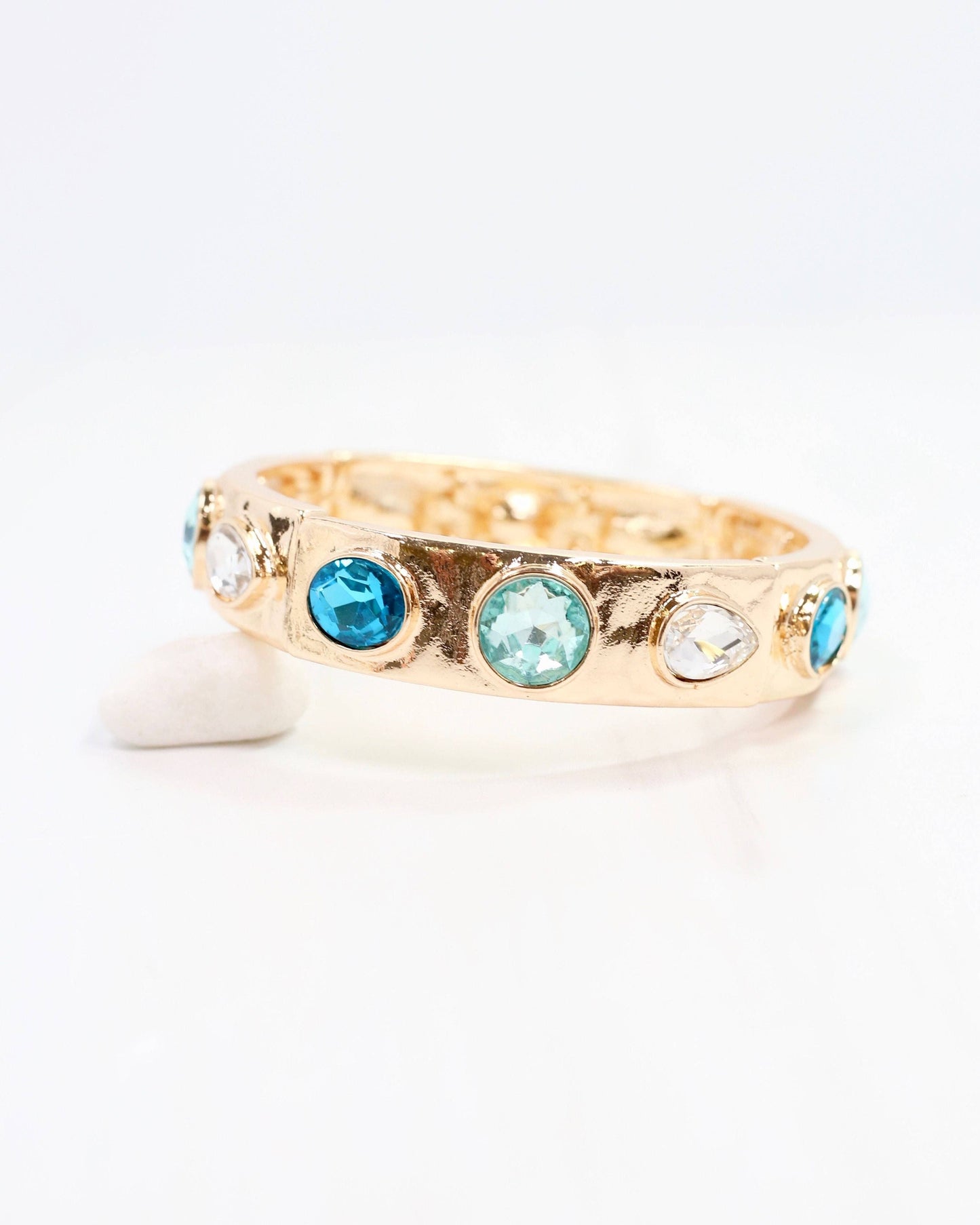 The Egyptian Stretch Bracelet Turquoise